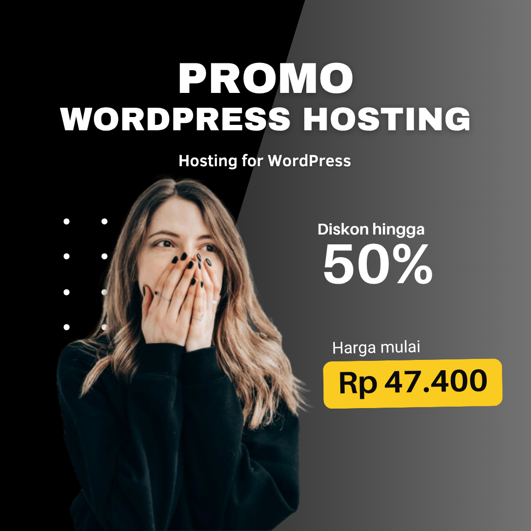 Promo Hosting, Domain & Cloud VPS Terbaru | WarnaHost - Promo WordPress Hosting WarnaHost