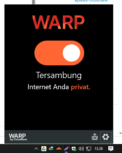 Cara Menggunakan Aplikasi CloudFlare WARP 1.1.1.1