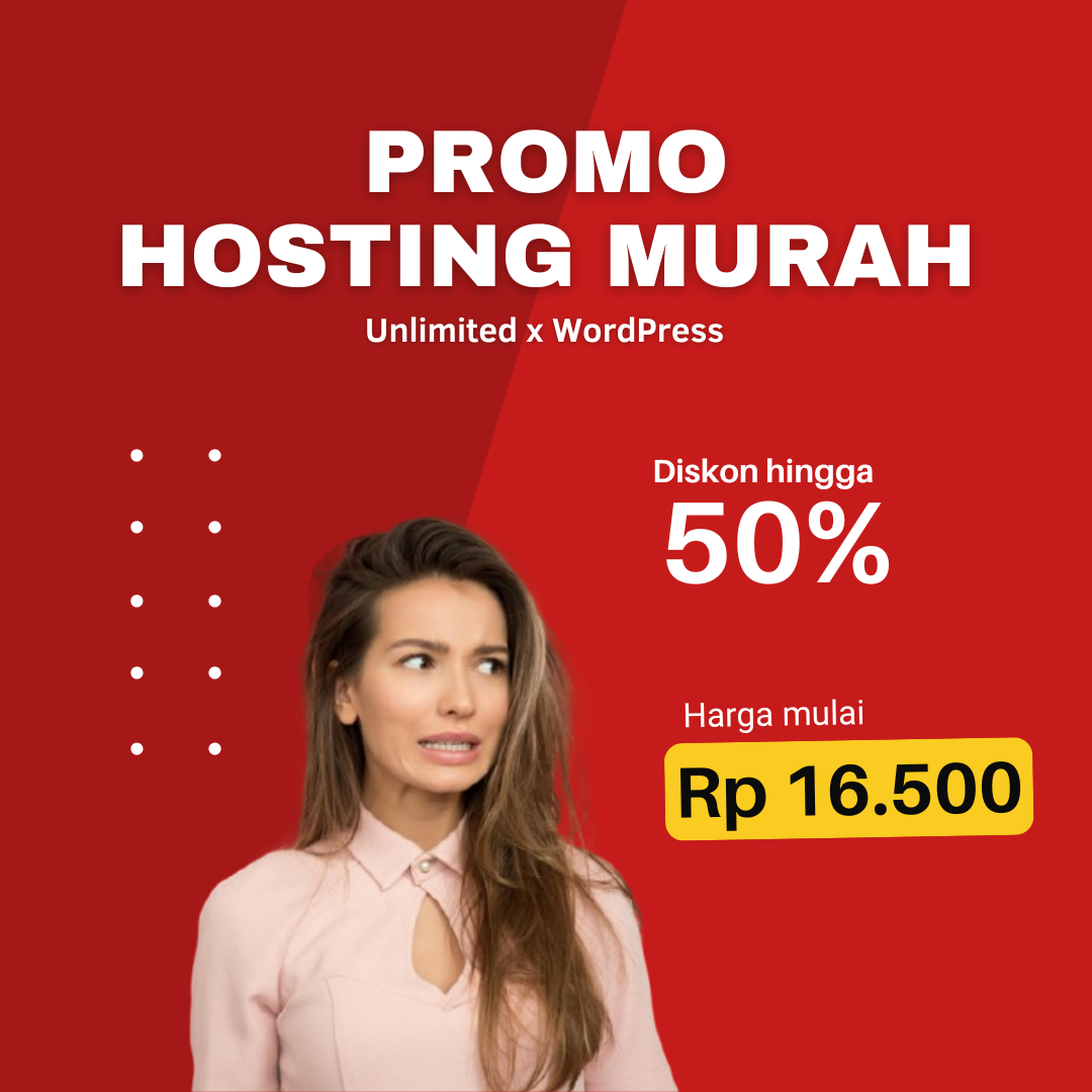 promo hosting murah unlimited