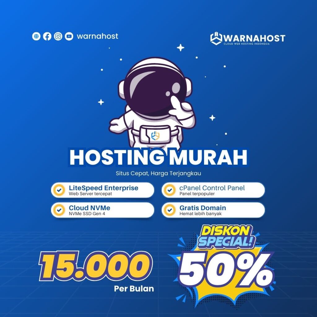 warnahost hosting murah