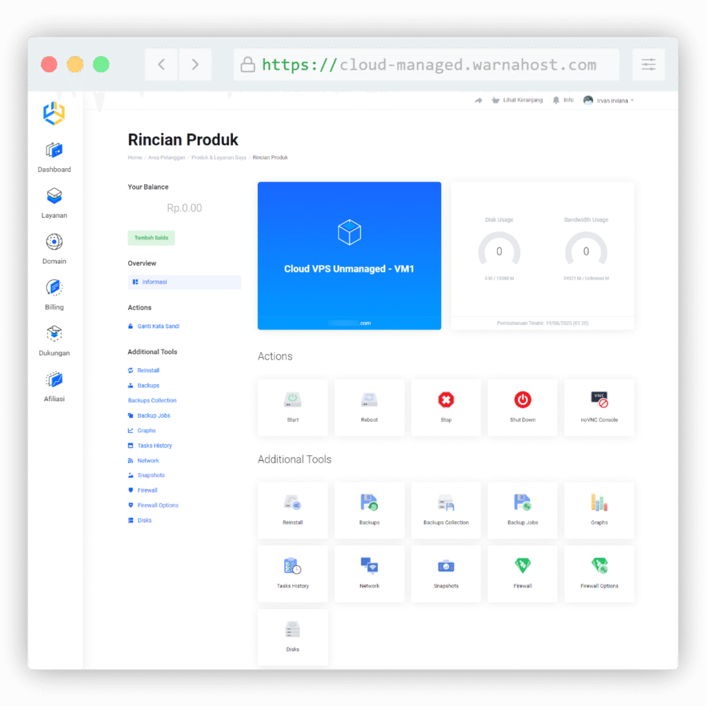 cloud managed - WarnaHost
